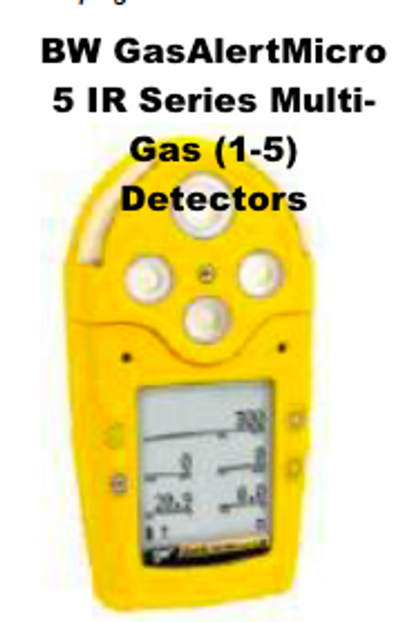 Honeywell GasAlertMicro 5 IR Multi-Gas Detector (CO2 IR, H2S, CO