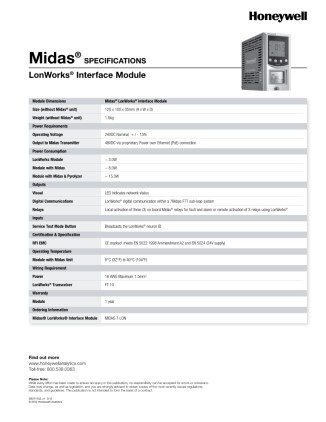 honeywell-midas-lonworks-interface-módulo-especificação.jpeg