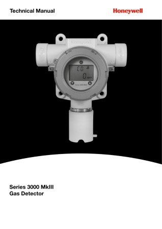 honeywell-series-3000-mkiii-detector de gas-técnico-manual.jpeg