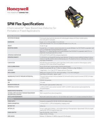 honeywell-spm-flex-cassete-fita cassete-gás-detector-especificações.jpeg