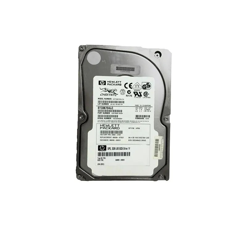 A6089-67001 - HP 36GB 10000RPM Ultra-160 SCSI 3.5" HDD