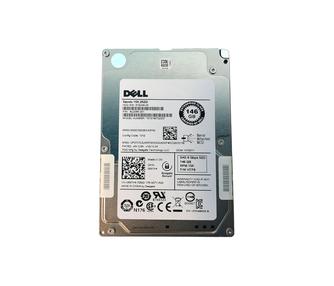9LD066-251 - Seagate 147GB 15000RPM SAS 6Gb/s 2.5" HDD
