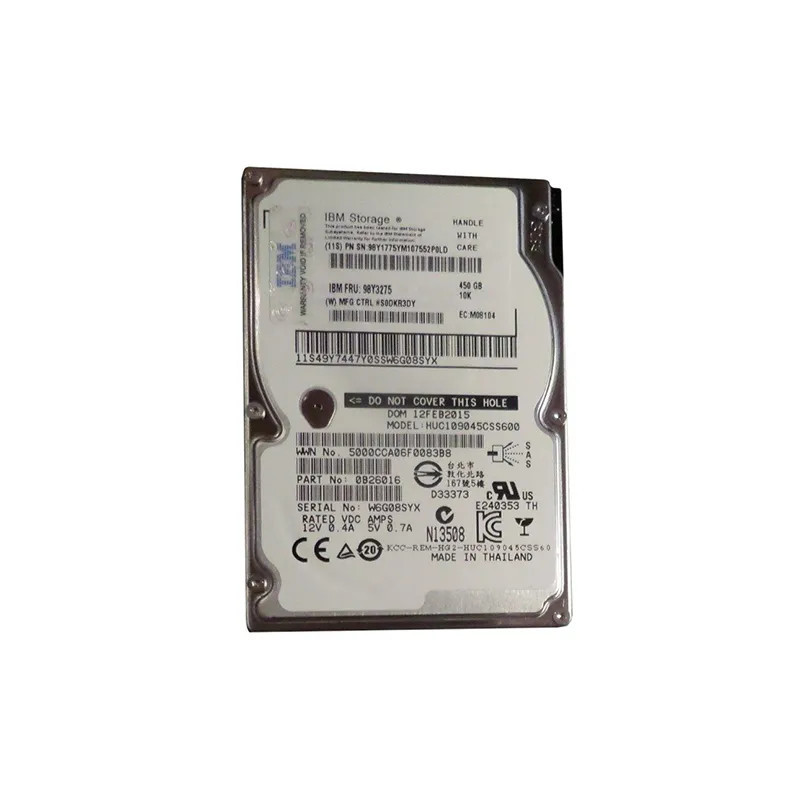 98Y3275 - IBM 450GB 10000RPM SAS 6Gb/s 2.5" HDD