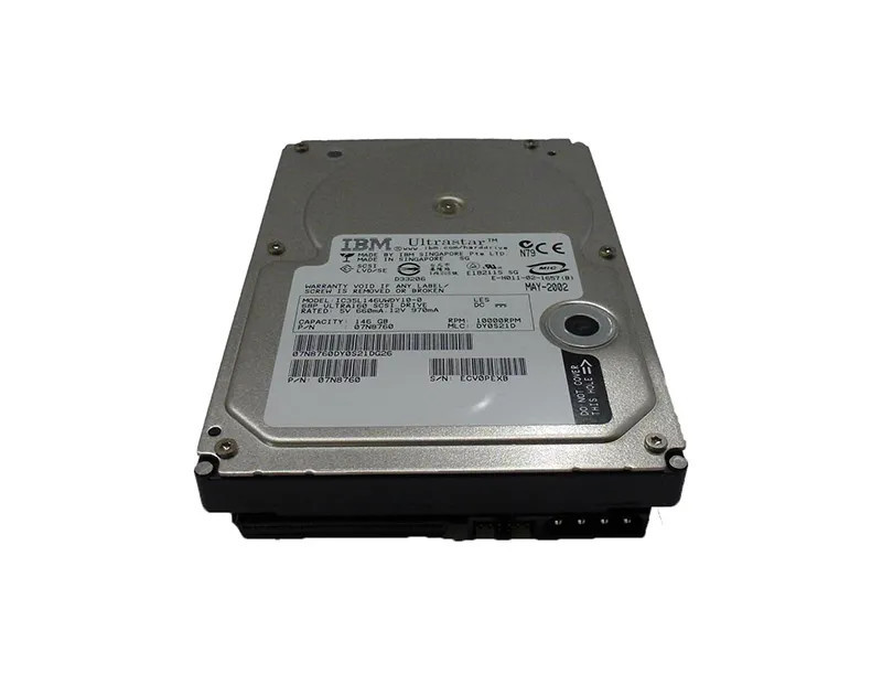 07N8760 - IBM 146.8GB 10000RPM Ultra-320 SCSI 3.5" HDD