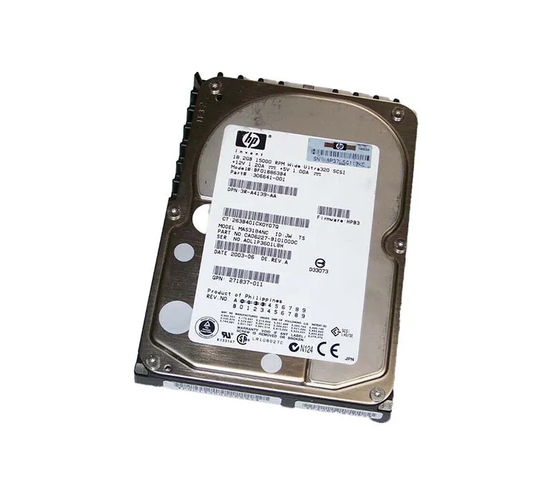 306641-001 - HP 18.2GB 15000RPM Ultra-320 SCSI 3.5" HDD