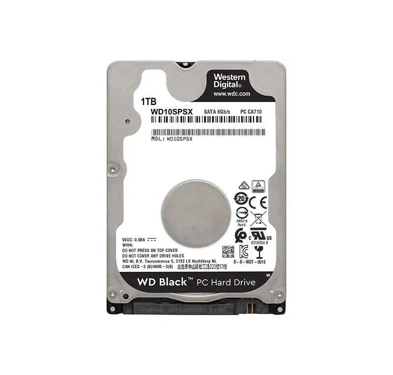 WD10SPSX - WESTERN DIGITAL 1TB 7200RPM SATA 2.5" HDD