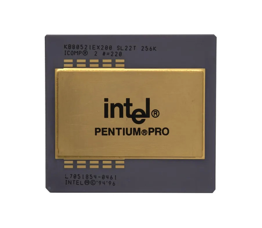 221068-001 - HP 200MHz 256KB L2 Socket 8 Pentium Pro Processor