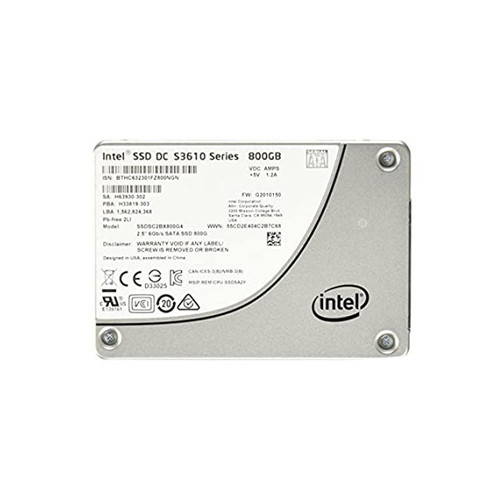 SSDSC2BX800G4 - Intel 800GB SATA 6Gb/s 2.5" SSD
