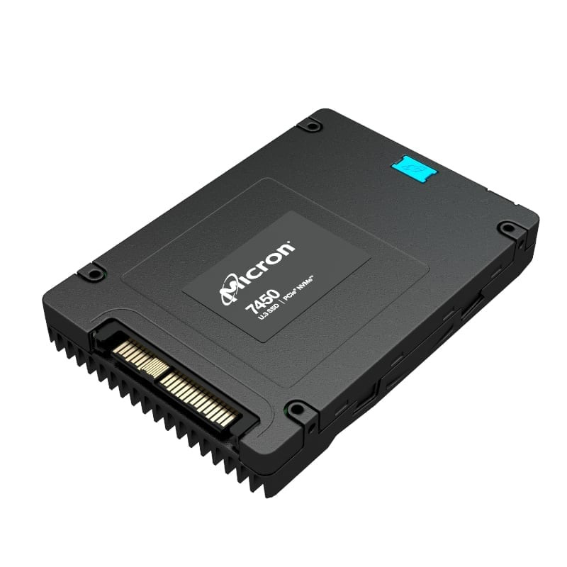 MTFDKCC7T6TFR-1BC15ABYYR - MICRON 7.68TB U.3 PCIe 4.0 NVMe SSD