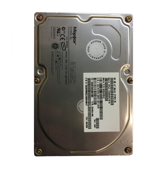 07J378 - Dell 40GB 7200RPM IDE ATA-100 3.5" HDD