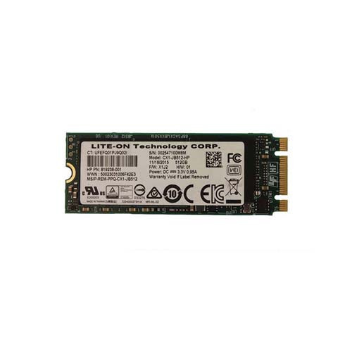 819238-001 - HP 512GB PCIe 2.0 x4 M.2 2260 SSD