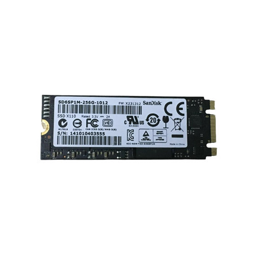 SD6SP1M-256G-1012 - SanDisk 256GB SATA 6Gb/s M.2 2260 SSD
