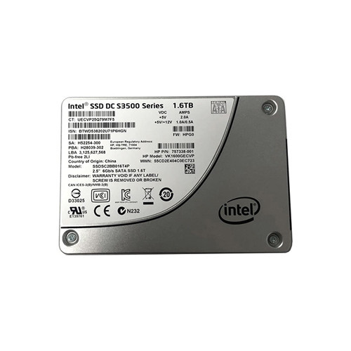 SSDSC2BB016T4P - Intel 1.6TB SATA 6Gb/s 2.5" SSD