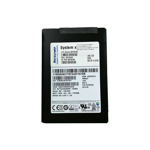00FN342 - IBM 480GB SATA 6Gb/s 2.5" Hot-Swap SSD