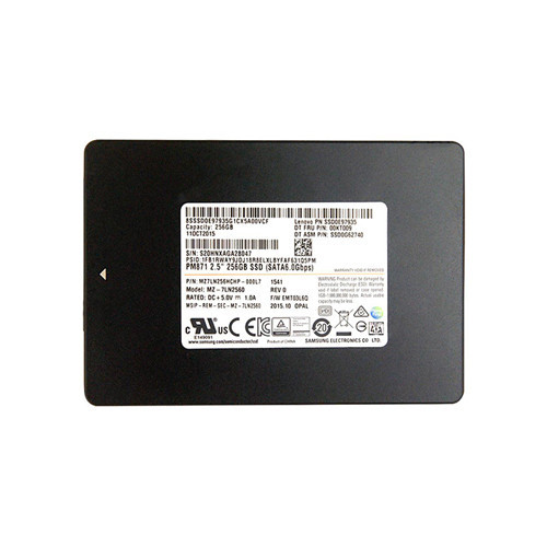 00KT009 - Lenovo 256GB SATA 6Gb/s 2.5" SSD