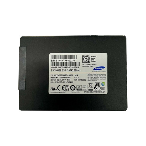 039KRG - Dell 960GB SATA 3Gb/s 2.5" Hot-Plug SSD