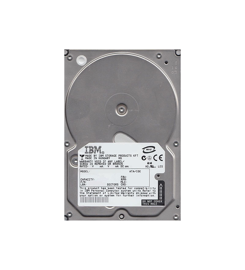 07N8084 - IBM 80GB 7200RPM ATA-100 3.5" HDD