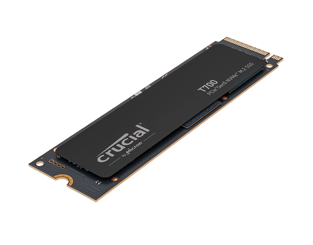 CT4000T700SSD3 - Crucial T700 4TB M.2 PCIe Gen5 NVMe SSD 12400MB/s