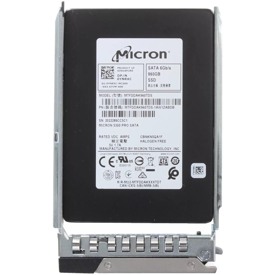 YNRXC - Dell 960GB SATA 2.5" SSD
