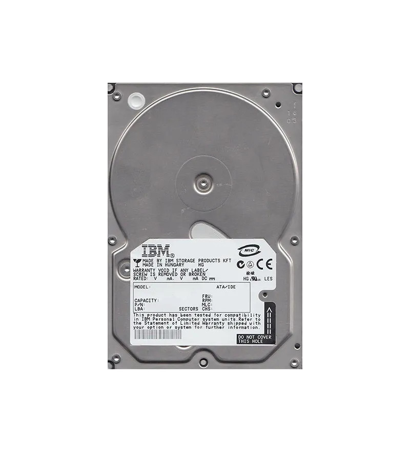 07N9200 - IBM 80GB 7200RPM IDE ATA/100 2MB 3.5" HDD