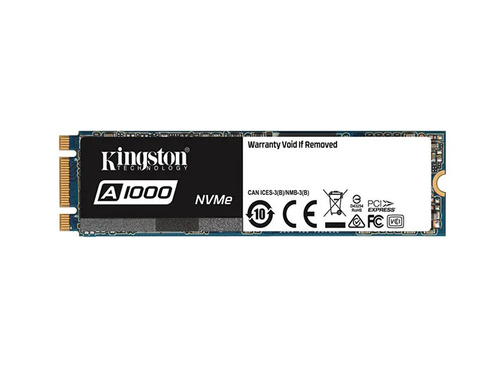 SA1000M8/480G - Kingston Technology 480GB PCIe NVMe 3.0 M.2 2280 SSD