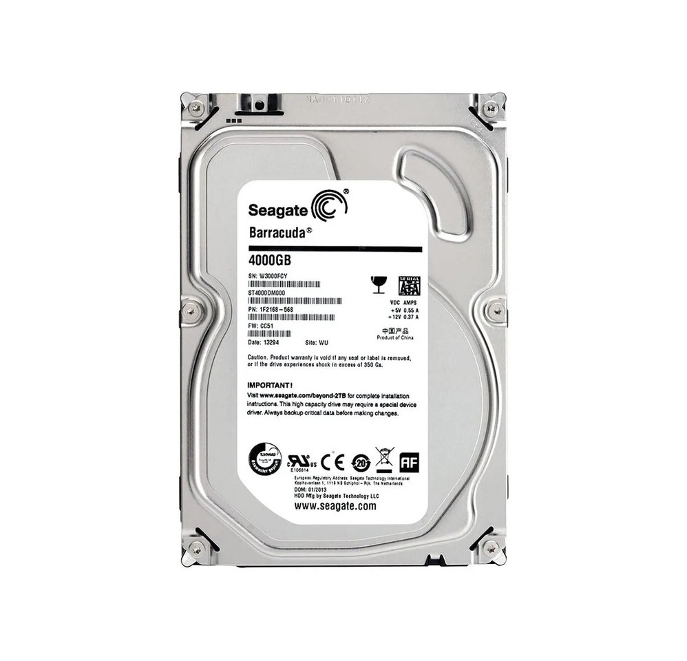ST4000DM000 - Seagate 4TB 5900RPM SATA 64MB 3.5" HDD