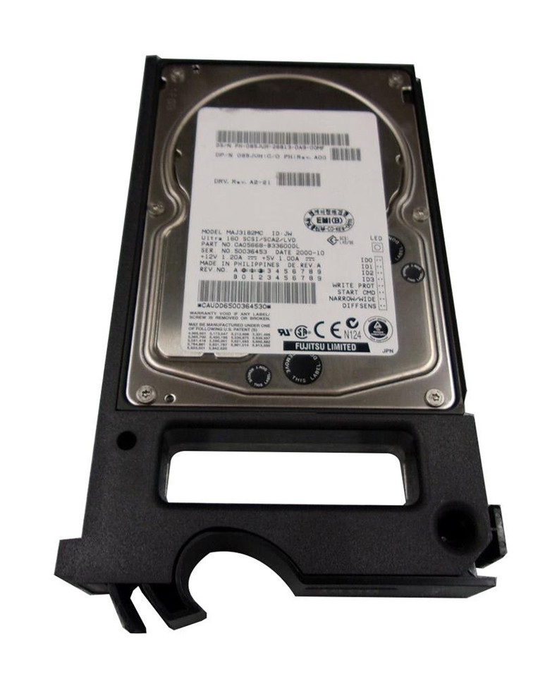 085JUH - Dell 18GB 10000RPM Ultra160 SCSI 3.5" HDD