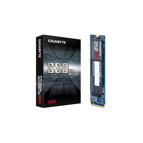 GP-GSM2NE3512GNTD - Gigabyte Technology 512GB PCIe 3.0 x4 NVMe M.2 2280 SSD