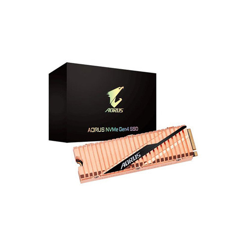 GP-ASM2NE6500GTTD - Gigabyte Technology 500GB NVMe Gen4 PCIe 4.0 M.2 SSD