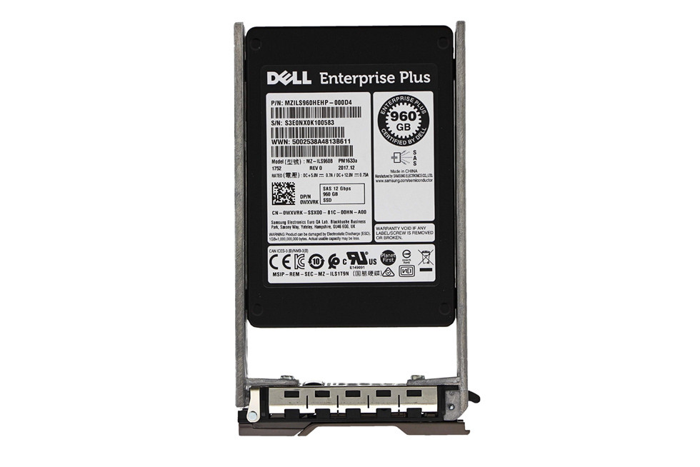 CN8KY - Dell 960GB SAS 12Gb/s 2.5" Read Intensive SSD
