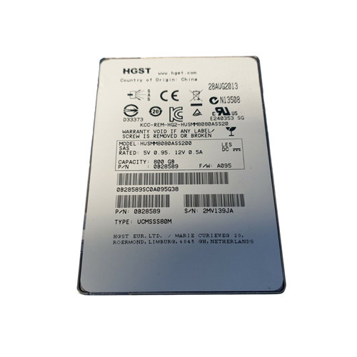 0B28589 - Hitachi 800GB SAS 12Gb/s 2.5" SSD