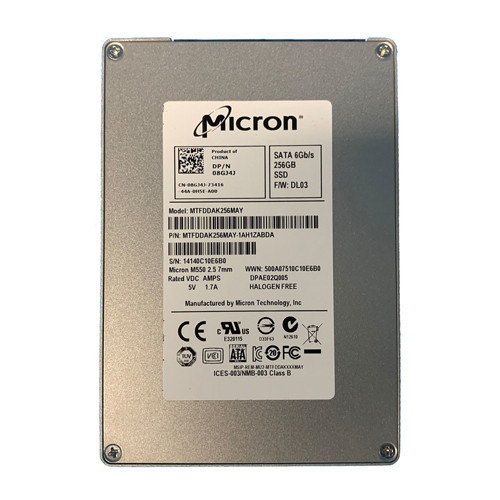 8GJ4J - Dell 256GB SATA 6Gb/s 2.5" SSD