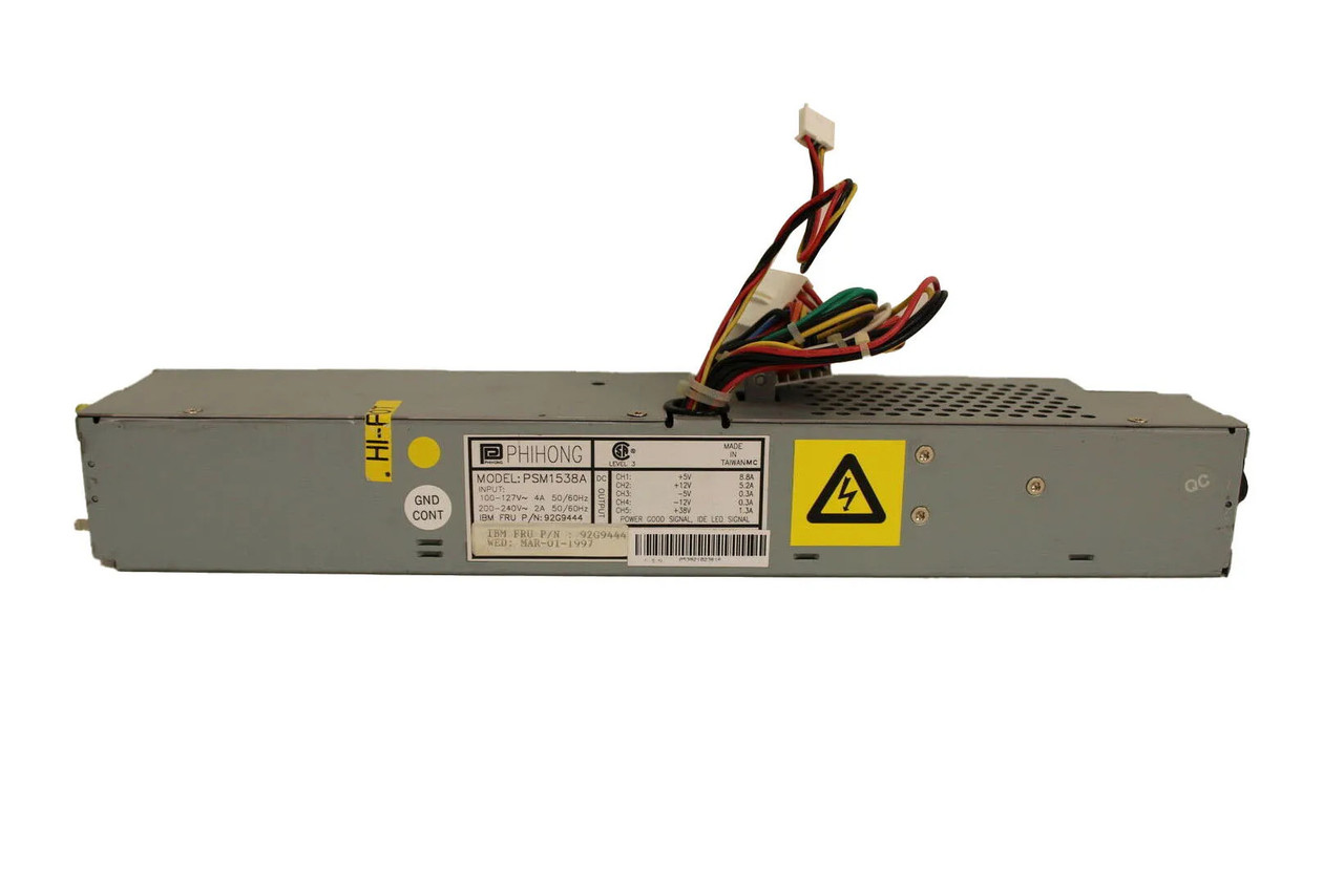 92G9444 - IBM 160W AC 200-240V Power Supply