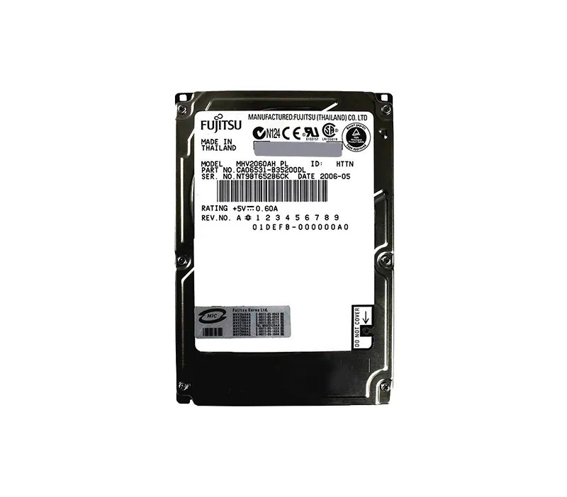 MHV2060AHPL - Fujitsu 60GB 5400RPM IDE 2.5" HDD