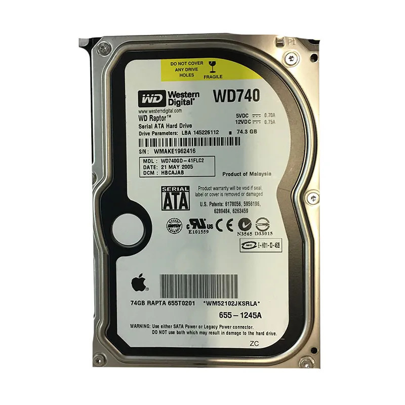 WD740GD-41FLC2 - Western Digital 74GB 10000RPM SATA 3.5" HDD