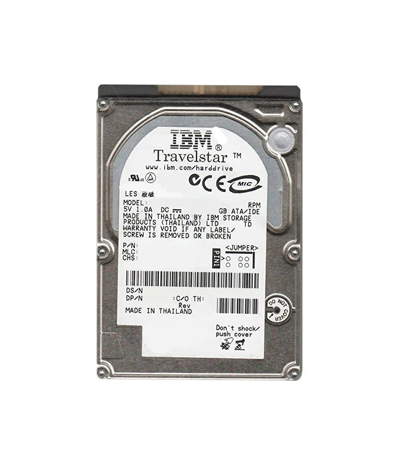 06G6486 - IBM 160MB 3800RPM IDE/ATA 2.5" HDD