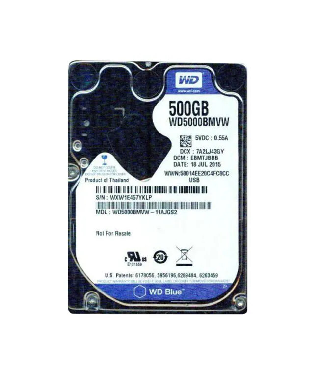 WD5000BMVW-11AJGS2 - Western Digital 500GB 5400RPM USB 3.0 2.5" HDD