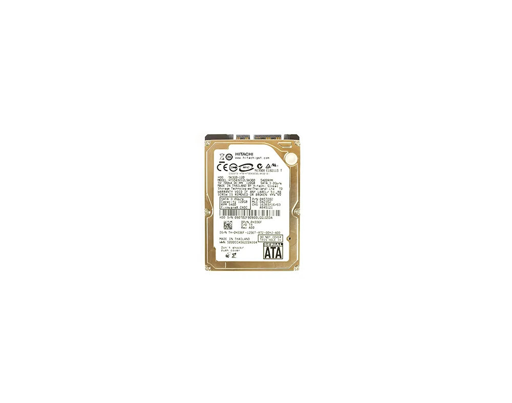 H336F - Dell 120GB 5400RPM SATA 8MB 2.5" HDD