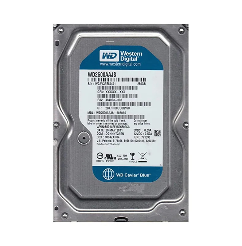 WD2500AAJS-60Z0A0 - Western Digital 250GB 7200RPM SATA 3Gb/s 3.5" HDD