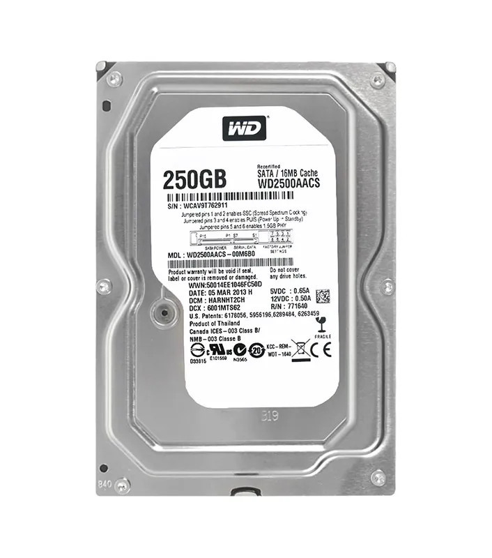 WD2500AACS - Western Digital 250GB SATA 7200RPM 16MB 3.5" HDD