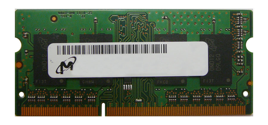 4096DDR3NB10600-MCT - MICRON 4GB DDR3-1333MHz 204-Pin SoDIMM Memory