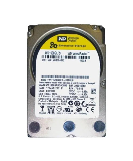 WD1500GLFS - Western Digital 150GB 10000RPM SATA 3.5" HDD