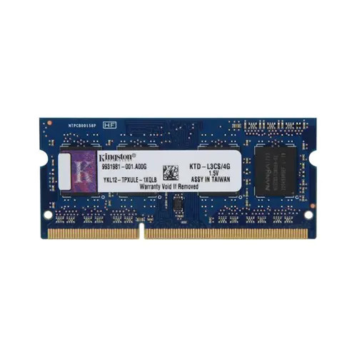 KTD-L3CS/4G - Kingston Technology 4GB DDR3-1600MHz PC3-12800 CL11 204-Pin SoDIMM