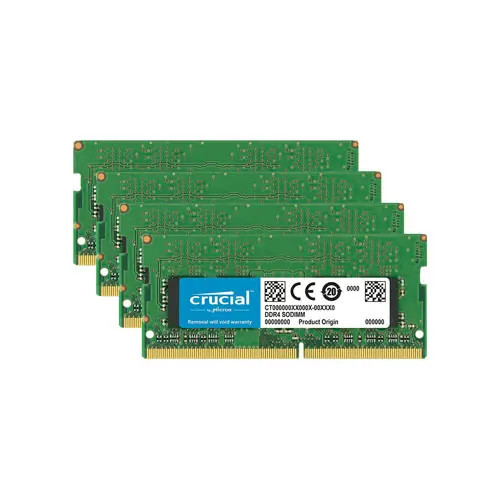 CT4K8G4TFD8213 - Crucial 32GB DDR4-2133MHz ECC Unbuffered 260-Pin SoDIMM Memory