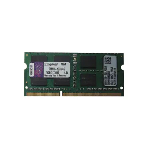 RMN3-1333/4G - Kingston Technology 4GB DDR3-1333MHz PC3-10600 CL9 204-Pin SoDIMM