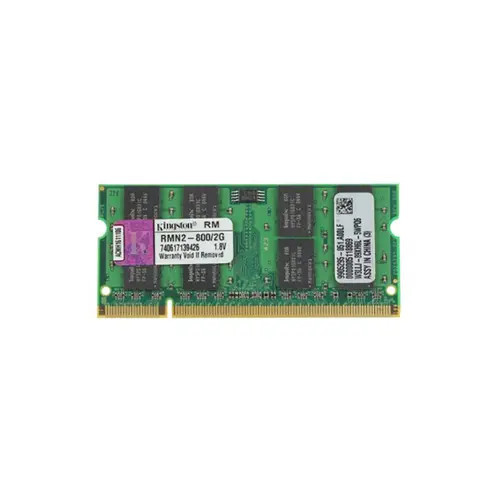 RMN2-800/2G - Kingston Technology 2GB DDR2-800MHz PC2-6400 CL6 200-Pin SoDimm