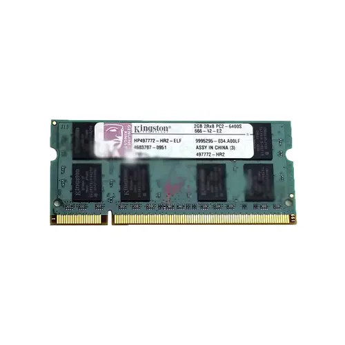 HP497772-HR2-ELF - Kingston 2GB DDR2-800MHz PC2-6400 CL6 200-Pin SoDimm