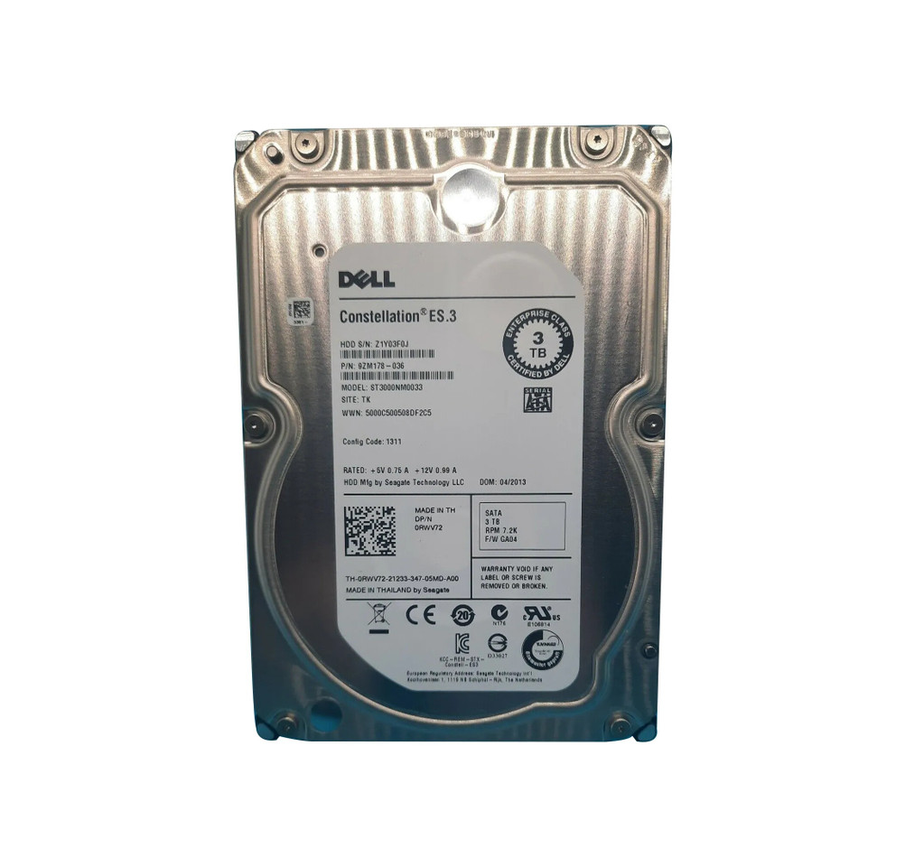9ZM178-036 - Seagate 3TB 7200RPM SATA 6Gb/s 3.5" HDD