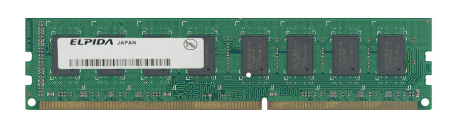 EBJ41UF8BDW0-DJ-F - Elpida 4GB DDR3-1333MHz PC3-10600 240-Pin UDIMM