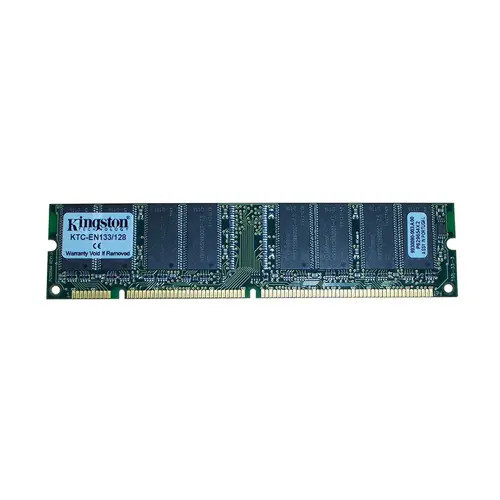 KTC-EN133/128-G - Kingston Technology 128MB PC133 CL3 168-Pin UDIMM Memory